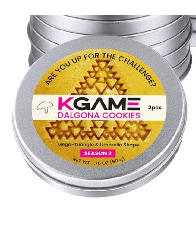 SHOWCASE Kgame Dalgona Cookies Mega Triangle & Umbrella Season 2