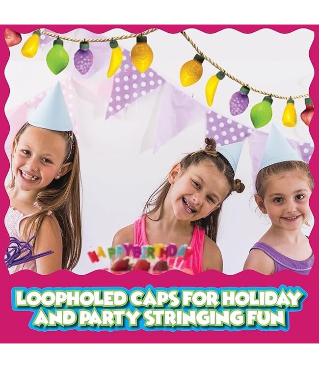 4YOREELVES 60 Fruit Shaped Fizzy Candy Powder