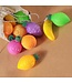 4YOREELVES 60 Fruit Shaped Fizzy Candy Powder