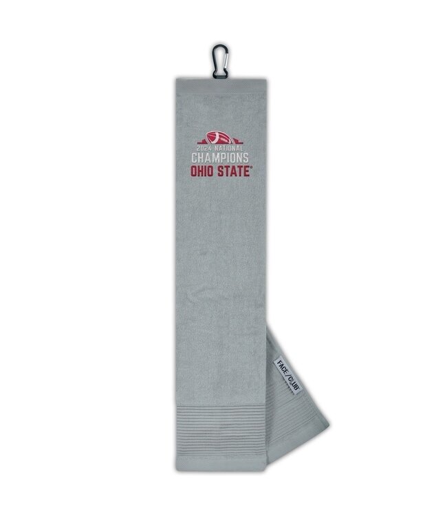 WINCRAFT OSU National Champs 2024 Embroidered Golf Towel
