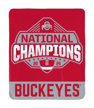 WINCRAFT OSU National Champs 2024 50x60 Blanket