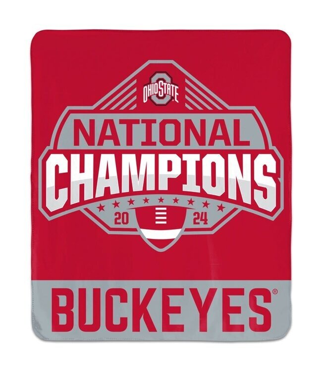 WINCRAFT OSU National Champs 2024 50x60 Blanket