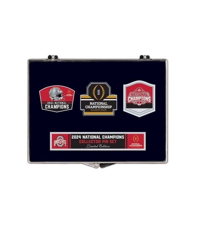 WINCRAFT OSU National Champs 2024 3PC Pin Set