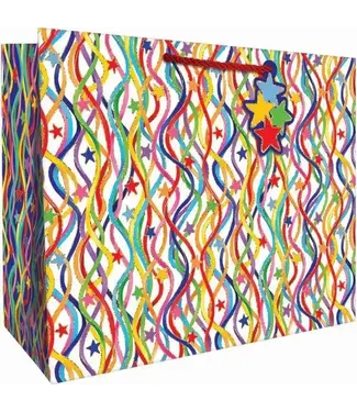 JILLSON ROBERTS JUMBO GIFT BAG CELEBRATION STREAMERS