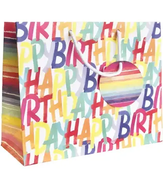 JILLSON ROBERTS Rainbow Birthday Tote - Large