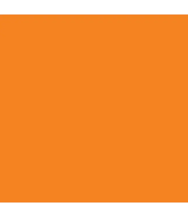 JILLSON ROBERTS Orange Matte Gift Wrap - Roll