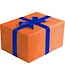 JILLSON ROBERTS Orange Matte Gift Wrap - Roll