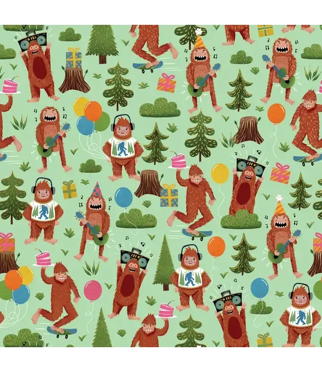 JILLSON ROBERTS Bigfoot Party - Wrap - Rolls