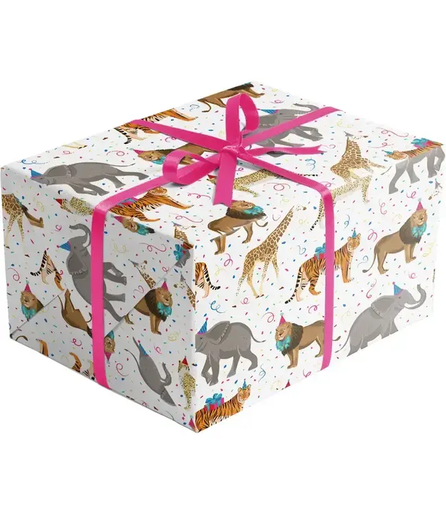JILLSON ROBERTS Go Wild Gift Wrap - Roll