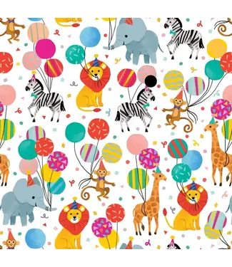 JILLSON ROBERTS Jungle Birthday Party - Wrap - Rolls
