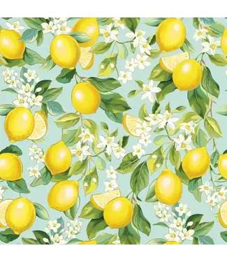 JILLSON ROBERTS Lemon Tree - Wrap - Rolls