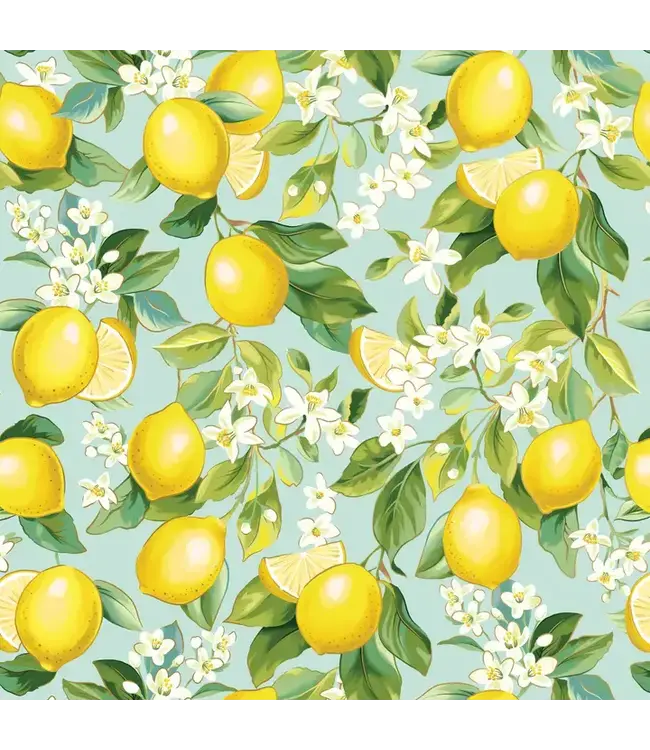 JILLSON ROBERTS Lemon Tree - Wrap - Rolls