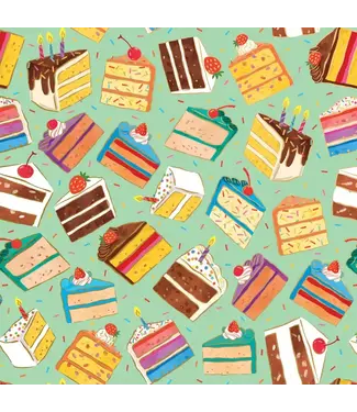 JILLSON ROBERTS Birthday Cake - Wrap - Rolls