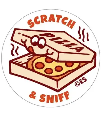 EVERYTHING SMELLS, LLC Pizza Everythingsmells Scratch & Sniff Stickers