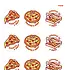 EVERYTHING SMELLS, LLC Pizza Everythingsmells Scratch & Sniff Stickers