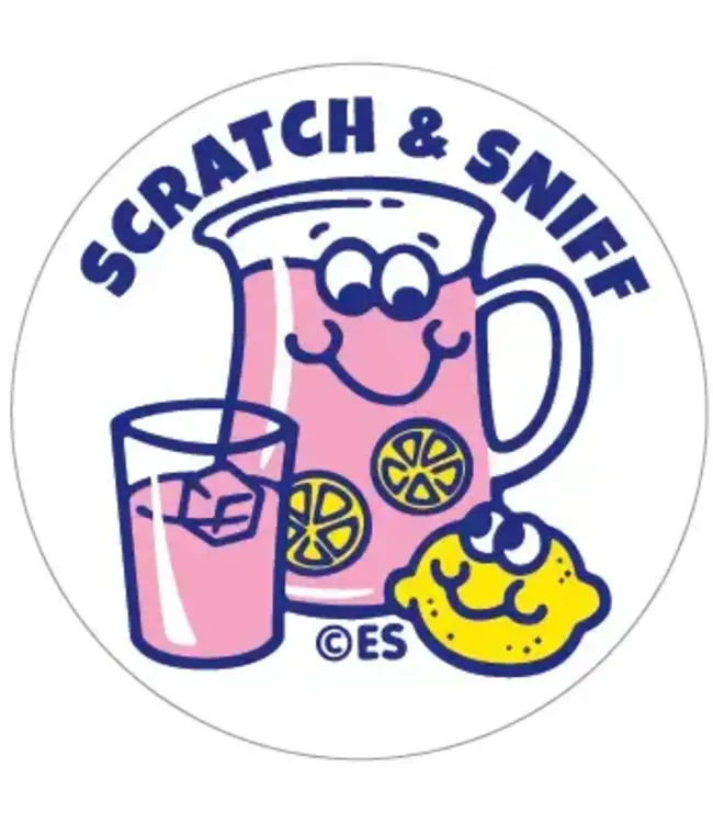 EVERYTHING SMELLS, LLC Pink Lemonade Everythingsmells Scratch & Sniff Stickers