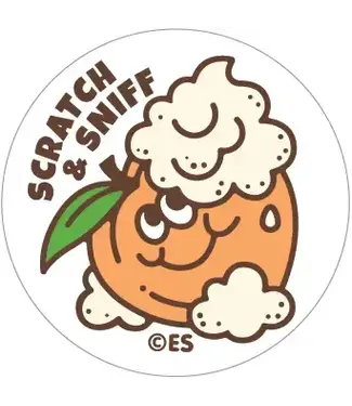 EVERYTHING SMELLS, LLC Peaches & Cream Everythingsmells Scratch & Sniff Stickers