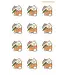 EVERYTHING SMELLS, LLC Peaches & Cream Everythingsmells Scratch & Sniff Stickers