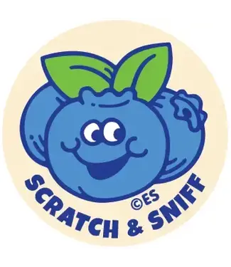 EVERYTHING SMELLS, LLC Blueberry Everythingsmells Scratch & Sniff Stickers