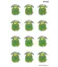 EVERYTHING SMELLS, LLC Dill Pickles Everythingsmells Scratch & Sniff Stickers