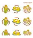EVERYTHING SMELLS, LLC Buttered Popcorn Everythingsmells Scratch & Sniff Stickers