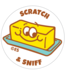 EVERYTHING SMELLS, LLC Buttered Popcorn Everythingsmells Scratch & Sniff Stickers
