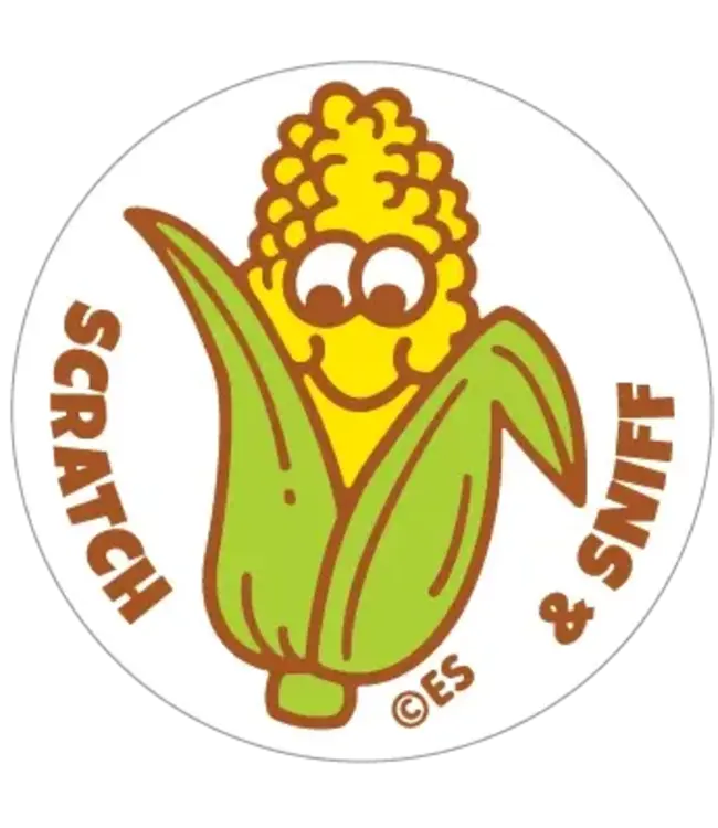 EVERYTHING SMELLS, LLC Buttered Popcorn Everythingsmells Scratch & Sniff Stickers