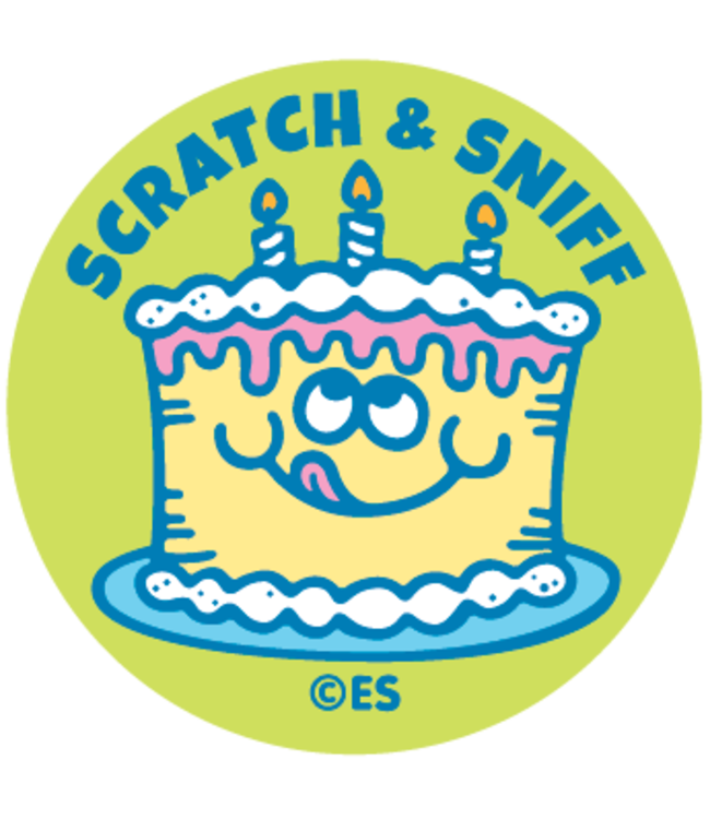 EVERYTHING SMELLS, LLC Happy Birthday Everythingsmells Scratch & Sniff Stickers