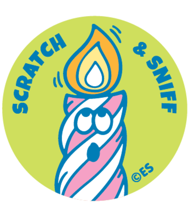 EVERYTHING SMELLS, LLC Happy Birthday Everythingsmells Scratch & Sniff Stickers