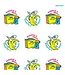 EVERYTHING SMELLS, LLC Banana & Lunch Box Everythingsmells Scratch & Sniff Stickers