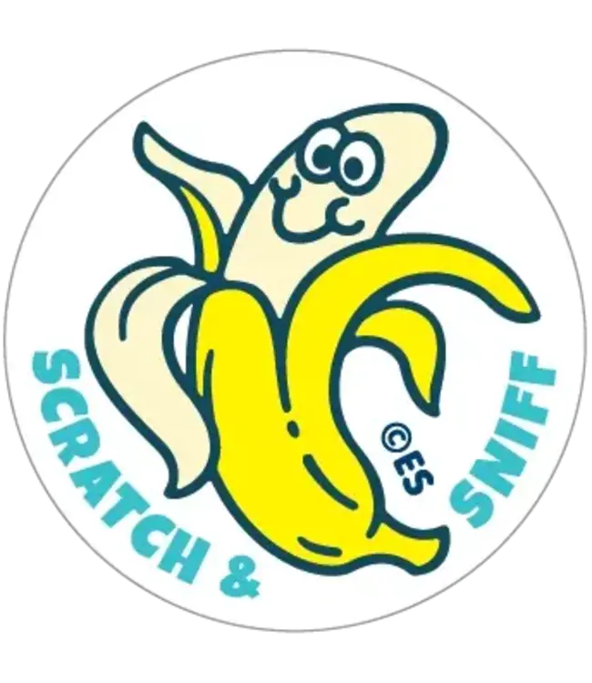 EVERYTHING SMELLS, LLC Banana & Lunch Box Everythingsmells Scratch & Sniff Stickers