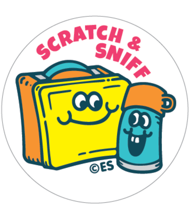 EVERYTHING SMELLS, LLC Banana & Lunch Box Everythingsmells Scratch & Sniff Stickers