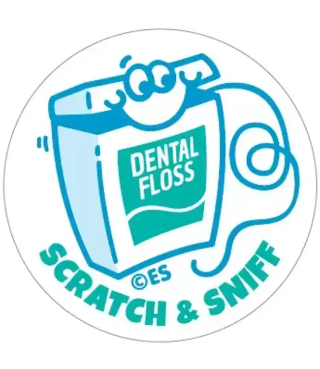 EVERYTHING SMELLS, LLC Minty Fresh Everythingsmells Scratch & Sniff Dental Stickers