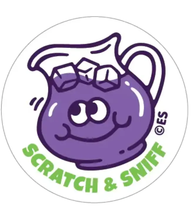 EVERYTHING SMELLS, LLC Grape Drink EverythingSmells Scratch & Sniff Stickers