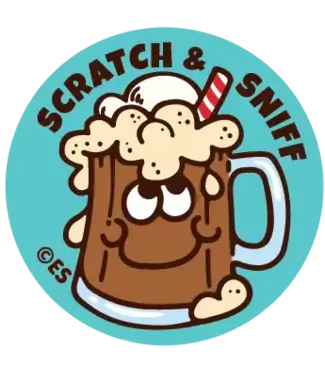EVERYTHING SMELLS, LLC Root Beer Float EverythingSmells Scratch & Sniff Stickers