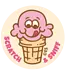 EVERYTHING SMELLS, LLC Strawberry Ice Cream EverythingSmells Scratch & Sniff Stickers