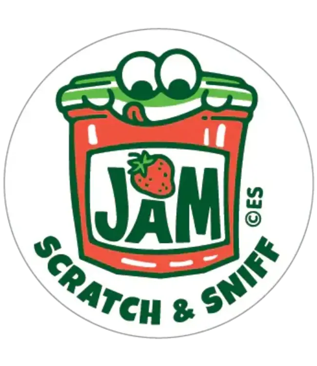 EVERYTHING SMELLS, LLC Strawberry EverythingSmells Scratch & Sniff Stickers