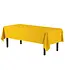 CROWN DISPLAY Yellow Table Cover 54in X 108in