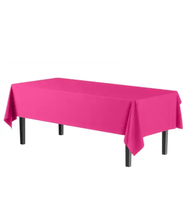 CROWN DISPLAY Cerise Table Cover 54in X 108in