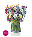 Fresh Cut Paper Field of Daisies  Pop Up Flower Bouquet