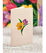Fresh Cut Paper Mini Festive Tulips Pop-Up Card