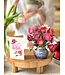 Fresh Cut Paper Mini Mother's Day Peony Paradise Pop-Up Card