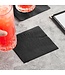 Creative Converting Black Beverage Napkins-50 Count