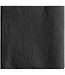 Creative Converting Black Beverage Napkins-50 Count