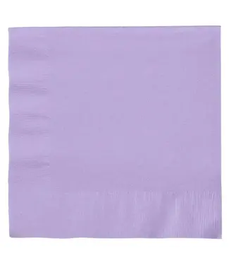 Creative Converting Luscious Lavender Beverage Napkins-50 Count