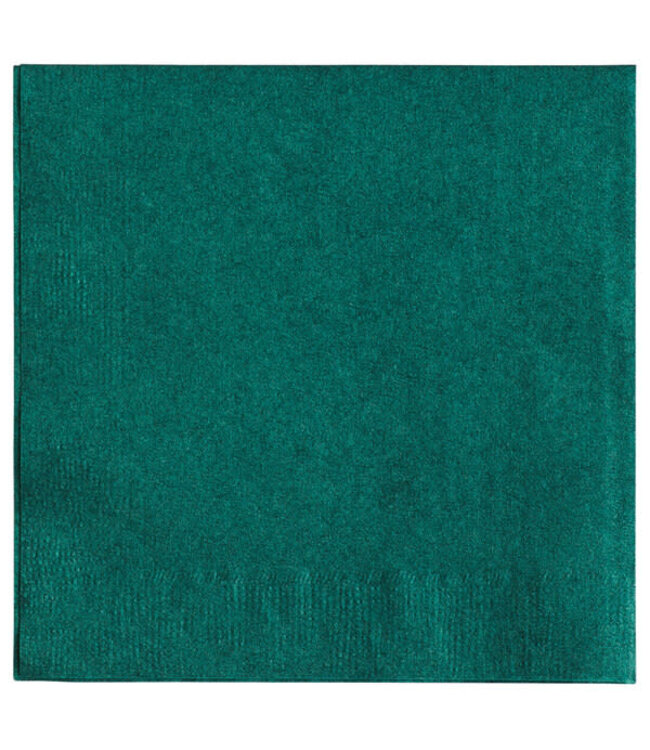 Creative Converting Hunter Green Beverage Napkins-50 Count