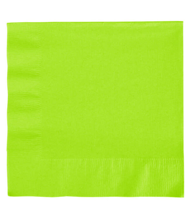 Creative Converting Fresh Lime Luncheon Napkins-50 Count