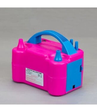 Original Pink & Blue Balloon Air Pump