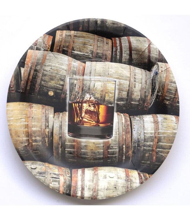 HAVERCAMP PRODUCTS Aged To Perfection – Plates Round 9in. 8-pack