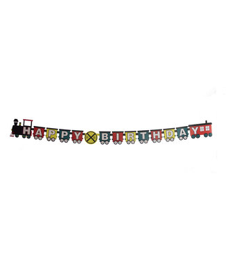 HAVERCAMP PRODUCTS Railroad – Banner Happy Birthday